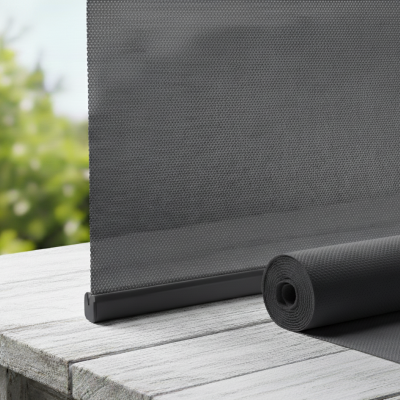 Koyu Gri (Antrasit Gri) Sun Screen  Stor Perde